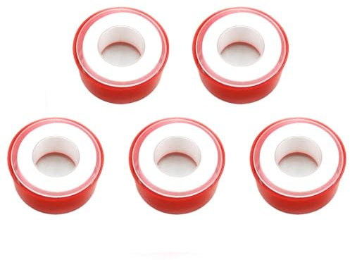 wellinterest GCQ Teflon Band, Gewindedichtungsbänder, PTFE Gewindedichtungsband für Klempner Dichtungsband für Leck Wasser Rohr Gewinde 3/4 Zoll x 790inch (2 Pack/Weiß)