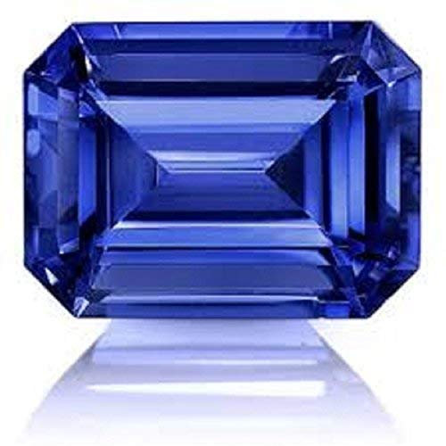 RRVGEM Natürlicher zertifizierter blauer Saphir 3,25 Ratti/3,00 Karat (NEELAM/NILAM-Stein) (Srilankan) blauer Saphir zertifizierter Neelam loser Edelstein für Männer und Frauen von Lab – zertifiziert,