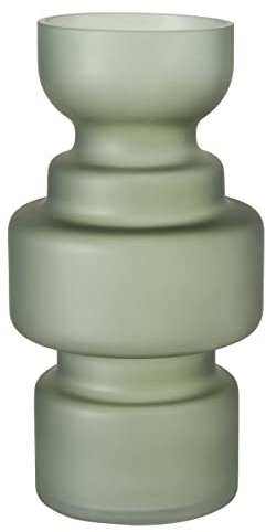 Boltze 2019117 Bodena Vase dunkelgrün 30 cm (1 Stück)
