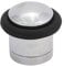 TIMCO Cylinder Door Stop - Polished Chrome - Floor Mounted - Concealed Fixing for Improved asthetics - 41mm