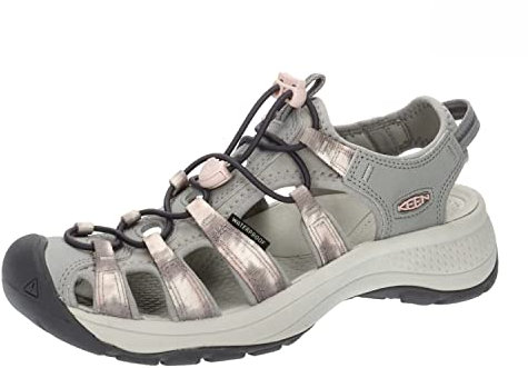 KEEN Damen Astoria West Sandalen, Fawn/Tie Dye, 42 EU