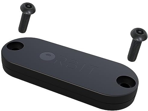 Orbit Velo - Tracker de vélo avec Apple Find My, localisation GPS Globale sur iPhone, iPad, Mac et Apple Watch, étanche avec autonomie de 3 Ans, Support sécurisé pour Porte-Bouteille