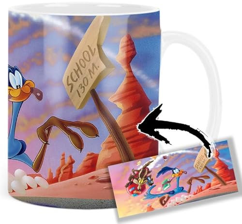 Wile E Coyote & The Road Runner Tasse Keramikbecher Mug