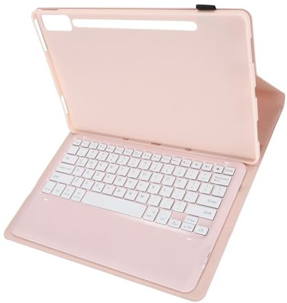 Tablet-Gehäuse mit Tastatur für Tab P12 12,7 Zoll 2023, Magnetisch Abnehmbare Drahtlose Bluetooth-Tastatur & Stift Halter, Ultra Dünne TPU-Ledertasche für Tab P12 12,7 ''Tablets