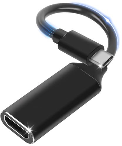 Adaptador USB C a HDMI, 4K Adaptador USB Tipo C a HDMI USBC to Hdmi Compatible para Thunderbolt 3/4, Macbook Pro, Chromebook, Samsung S21, Macbook Air, DELL XPs 15, Huawei P20/Pro