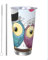 HDTVTV Decoraciones de boda Búhos divertidos Botella de agua aislada de 20 oz, taza de acero inoxidable, vaso de vacío, termo de agua