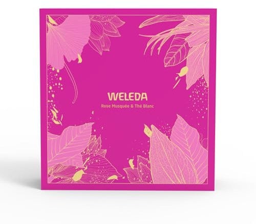 WELEDA - COFFRET ROSE NOEL 2024 - NATRUE - Crème de Jour 40 ml - Contour des Yeux 12 ml
