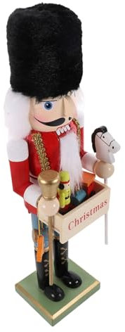 JEWEDECO Weihnachts-Nussknacker LED Lichter Dekoration Ornament Kleiner Weihnachtsbaum Geburt Soldat Weihnachts Figuren weihnachtsfigur nussknacker einzigartige Nussknacker Plüsch