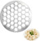 vcsjw 37 Löcher Pelmeni,Manti Form,Pelmeni Form,Pelmeni Maker,Tortellini Former Manti Maschine,Löcher Teigtaschenform Aus Metall,Für DIY Kochen Familienfeiern Partys Und Picknicks