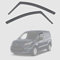 Modifycar - Set mit 2 Windabweisern für Autofenster, kompatibel mit Ford Transit - Tourneo Connect | ab 2014+ | 2 Stück | Farbe dunkel rauchfarben