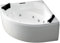 Supply24 since 2004 Whirlpool Badewanne Karibik Profi 150x150 cm – Made in Germany – 21 Massage-Düsen, Heizung, Ozon, LED – ohne Armaturen – für 2 Personen