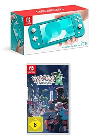 Nintendo Switch Lite - Türkis-Blau +Pokémon-Legenden: Z-A Switch