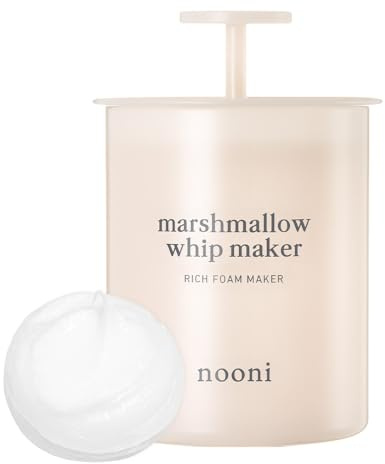 NOONI Cleansing Bubble Foam Maker - Marshmallow Whip Maker | Gentle Deep Cleanser For Skincare, Rich Foam Maker For Face Wash, Gift, Remove Impurities, for All Skin Types