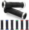 CNC Alu Lenkergriffe Aprilia RS 125, Leonardo, SL 750 Shiver/Griffe Aprilia SMV 750 Dorsoduro, Tuono V4 R (Stripe Chrom)