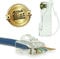 LINKUP - Snagless RJ45 Cat6 UTP Connectors EZ Pass Through Ends | Ethernet Cat 6 8P8C Solid Plug | UTP Gigabit Round Cable Connector | Platinum 50 Mi Gold Plated High Performance | 50 Pack