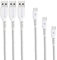 TECHGEAR 3 Pack STRONG Braided USB C Data Sync & Charger Cable (30cm,1m,2m) Compatible for Amazon Fire HD 8 2022 12th/10th Gen, Fire HD 10/Plus/Kids Pro 2021/2019 11th/9th Gen, Fire 7 2022 12th Gen
