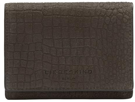 LIEBESKIND Berlin Basic Cardie Geldbörse, Elephant Green, Small (HxBxT 7.4cm x11.2cm x2.5cm)