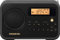 Sangean SG-104 AM/FM Receptor portátil de sintonización digital estéreo (negro) (PR-D18BK)