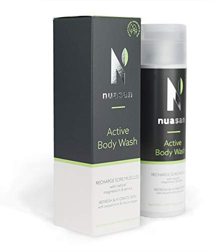 In Irland hergestelltes, natuerliches Duschgel mit Arnica und Magnesium