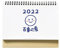 XBSXP Tischkalender stehend Flip 2021-2022 Tischkalender, Tischkalender mit dickem Papier, Kalenderplaner Familienplaner (Farbe: A)