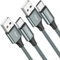 RAVIAD Cavo USB C [2Pezzi, 2M], 3.1A Cavo USB Type-C Ricarica Rapida Cavo Tipo C Nylon Intrecciato Cavo Caricatore per Samsung Galaxy S22/S21/S22/A30/A40/A50/A70/A20e, MI 12 11, Google Pixel