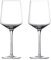Zone Denmark Rocks Rotweingläser, Hochwertige Weingläser für Rotwein, 2er-Set, Durchm. 8,7 cm, Höhe 22 cm, 40 cl, Kristallglas