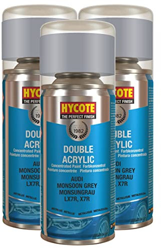 Hycote Audi Monsoon Grey 150ml (Pack of 3)