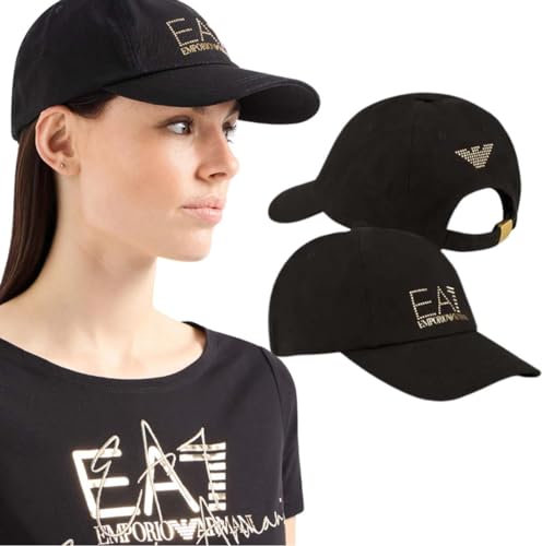 EA7 Hut 285559 2R104 Classic Evolution Damen Schwarz - Schwarz, UNI, Schwarz , Einheitsgröße