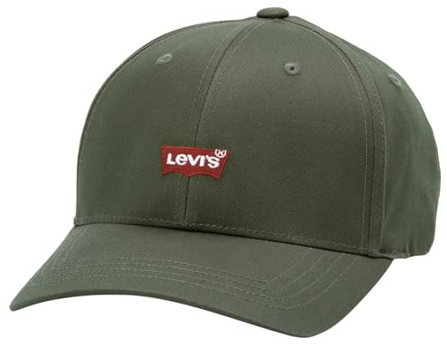 Levi's Men's Housemark Flexfit Cap, Bottle Green, UN