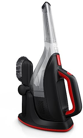 Dirt Devil Aspirateur à main sans fil 12 V pour toute la maison, avec kit d'outils multi-surfaces, aspiration puissante et léger, BD40200V, noir