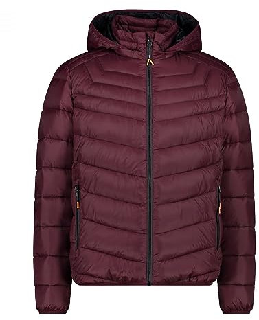 CMP Herren Snaps Hoodie Jacke, Burgundy, 56