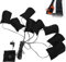 Restokki Heizmatte USB Heizung, 5V2A Zeltheizung Für Camping, Tragbare Heizung, Elektrische Heizkissen, Stoff, 3 Gänge, Wasserdichte Kleidung, Weste, Jacke, Pads, Heizblatt,Für Den Außenbereic