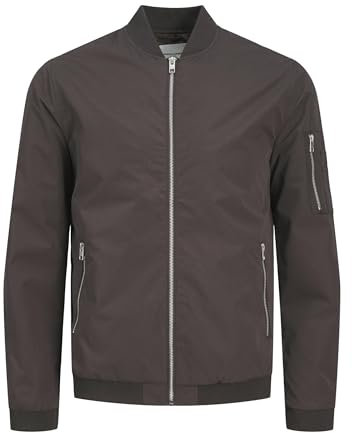 JACK & JONES Herren JJERUSH Bomber NOOS 12165203,Mulch,XXL