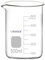Labasics Glass Beaker, 1 Pack Borosilicate Glass Graduated Low Form Griffin Beaker with Pouring Spout Lab Beaker, 500 ml, High temperature resistance, Laboratory use