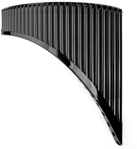 Pan Flute Comes with Mouthpiece and Carrying Bag, 26 Pipes Pan Pipe Instrument Key of C for New Beginners Learning Teaching