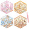 4 Sets 3D Sticker Scene Maker DIY Set, Fun Cozy Little Home House Sticker Buch Mit Pinzette