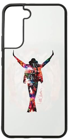 Michael Jackson Gifts Handyhülle für Samsung Galaxy S21 Ultra, Silikon, Gummi, Schwarz, weiß