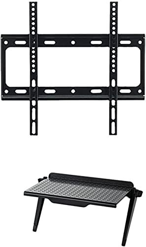 WENWENLEE Soportes para TV Soporte de Pared para TV, Soporte de Pared para TV ultradelgado para la mayoría de TV LED LCD OLED y Plasma de 26 a 60 Pulgadas, Soporte de Pared Fijo para TV Que
