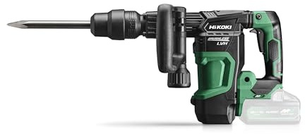 HiKOKI Cordless Demolition Hammer - SDS max H3641DAW2Z Body only. 36 V Brushless 6.8 J SDS-max Demolition Hammer with Low Vibration Handle (LVH)