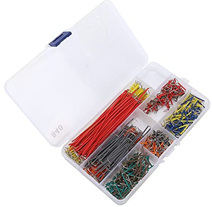Fast 840pcs Flexible Jumper -Kabel -Kit Zum Einfachen Einfügen in die Leiterplatte für die Elektronische Entwicklung