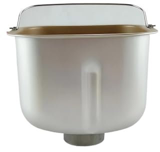 Cubeta for Pan + Cuchilla Las panificadoras Compatible con Donlim DL-TM018, BM-1888, BM-1348, BM-1353F, DL-T15A/4706W y TM018W