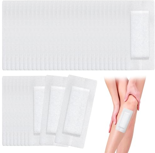 40 PCS Tiritas Resistentes Al Agua,ApóSitos Resistentes Al Agua,Tiritas Grandes,Apositos Adhesivos Impermeables Grandes,ApóSitos para Heridas