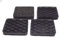 FILAVERSE - 4 Stück Gummiblock für Hebebühne Kit 160X120X30 Universal Vollgummi für Hebebühnen Corghi Ravaglioli OMCN | Wellenseiten mit Best-Grip Technologie