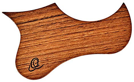 Ortega Guitars OWPSC-WN Walnuss Pickguard für Sopran u. Konzert-Ukulele