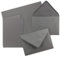30x Faltkarten Set mit Briefumschlägen DIN A6 / C6 - Graphitgrau (Grau) - 14,8 x 10,5 cm (105 x 148) - Doppelkarten Set - Serie FarbenFroh