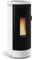 Nordica extraflame stufa a pellet bianca da 9kw debbycxblanc
