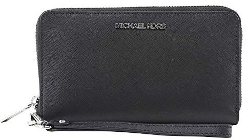 Michael Kors Women's Jet Set Medium Zip Around Phone Holder Wallet Wristlet MK-35S0STVL2L
