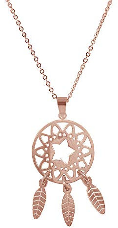 CO88 necklace with dreamcatcher pendant 42+5cm ipr