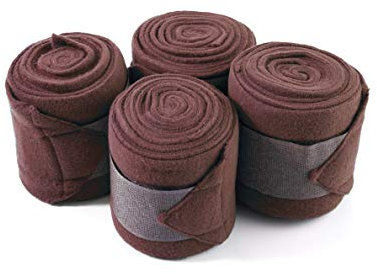 Gee Tac Pferdebandagen Beinbandagen 4 x 3M braun