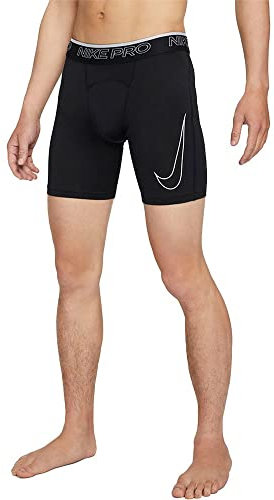 Nike Homme Shorts, Noir/Blanc, S